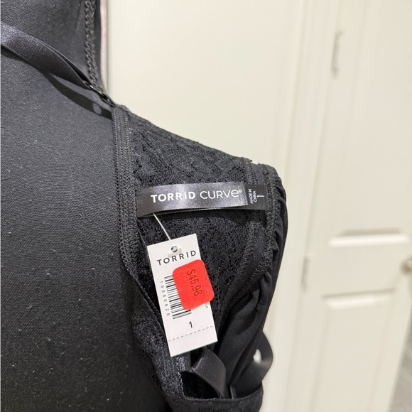 Torrid Black High-Low Babydoll Dress - Picture 3 of 8